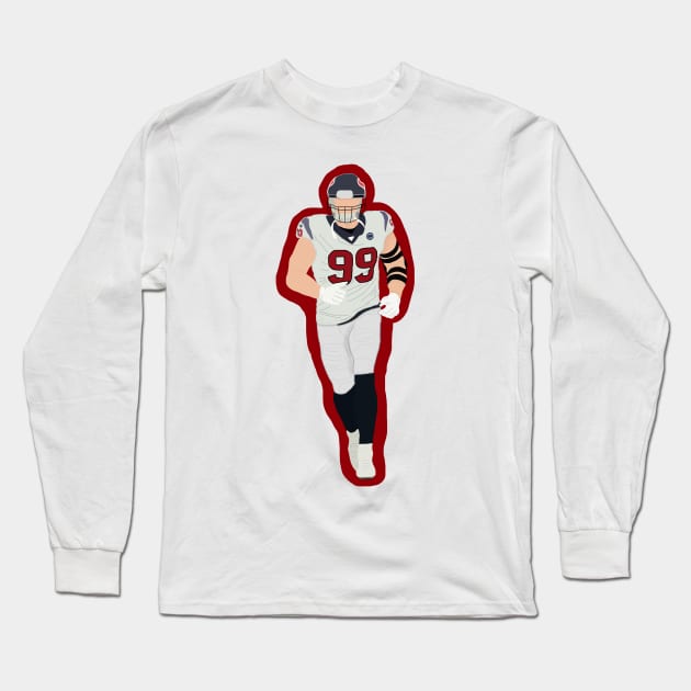 JJ Watt Long Sleeve T-Shirt by kkrenny13